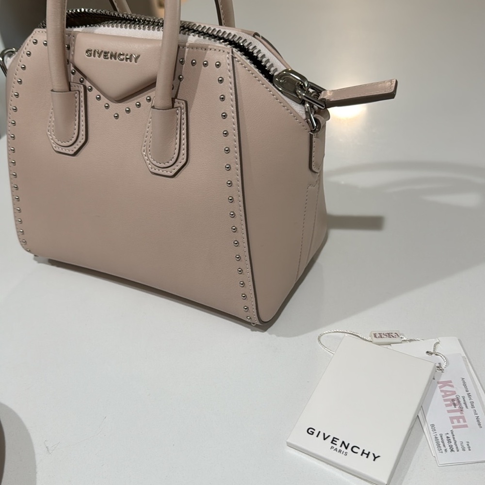 Givenchy Studded Mini Antigona Bag - Picture 7 of 8